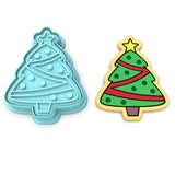 Christmas Tree Cookie Cutter | Stamp | Stencil #2
