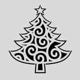 Christmas Tree Cookie Cutter | Stamp | Stencil #3