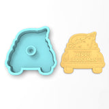 Christmas Truck with Tree Cookie Cutter | Stamp | Stencil #2