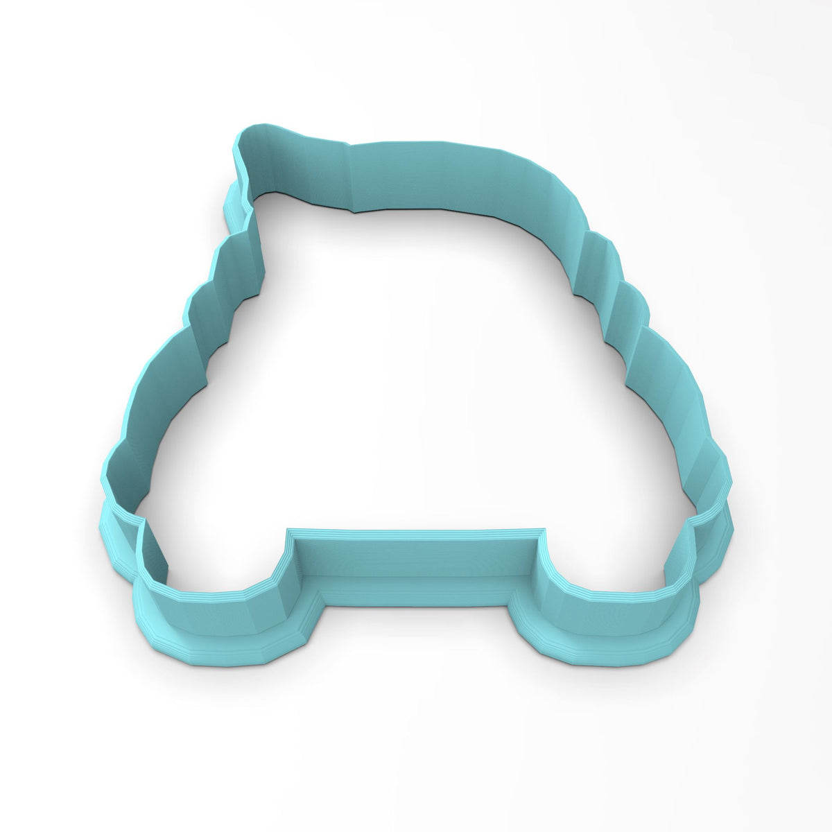 Christmas Truck with Tree Cookie Cutter | Stamp | Stencil #2