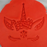 Christmas Unicorn Cookie STAMP