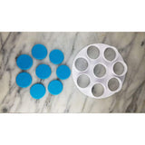 Circle 8x Cutter Octuple - Letters/ Numbers/ Shapes