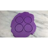 Circle Quadruple Cutter ! - Letters/ Numbers/ Shapes