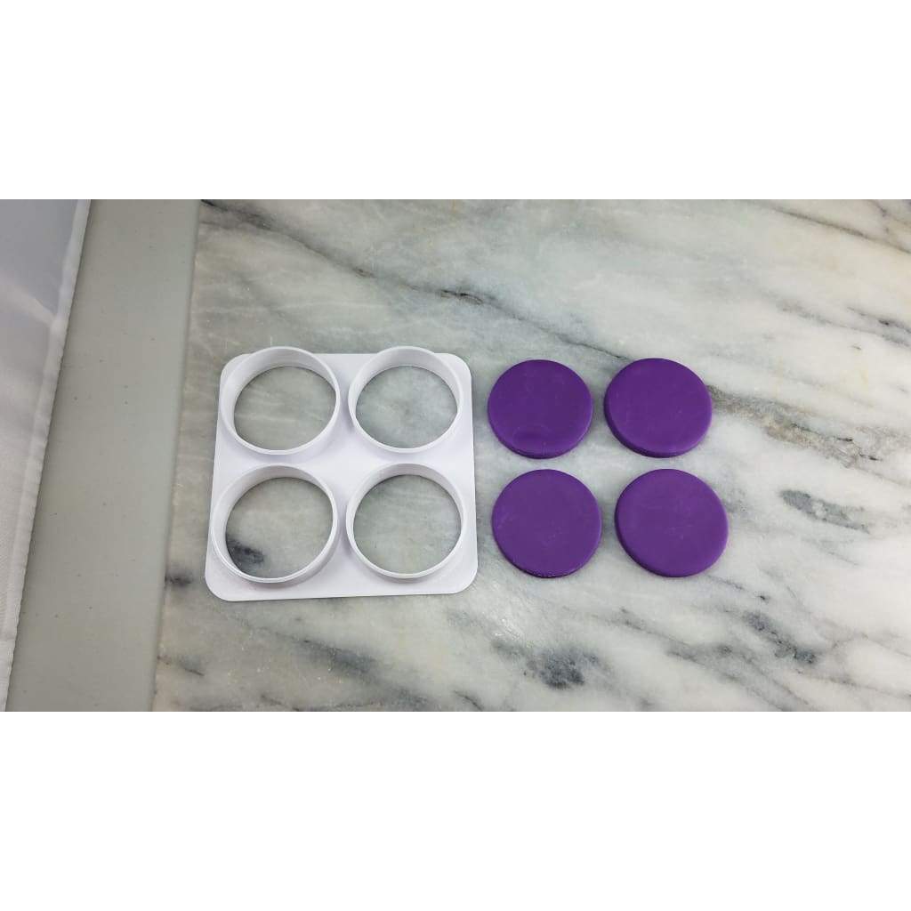Circle Quadruple Cutter ! - Letters/ Numbers/ Shapes