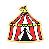 Circus Tent Cookie Cutter | Stamp | Stencil #1