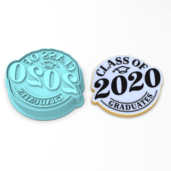 Class of 2020 Cookie Cutter | Stamp | Stencil #1