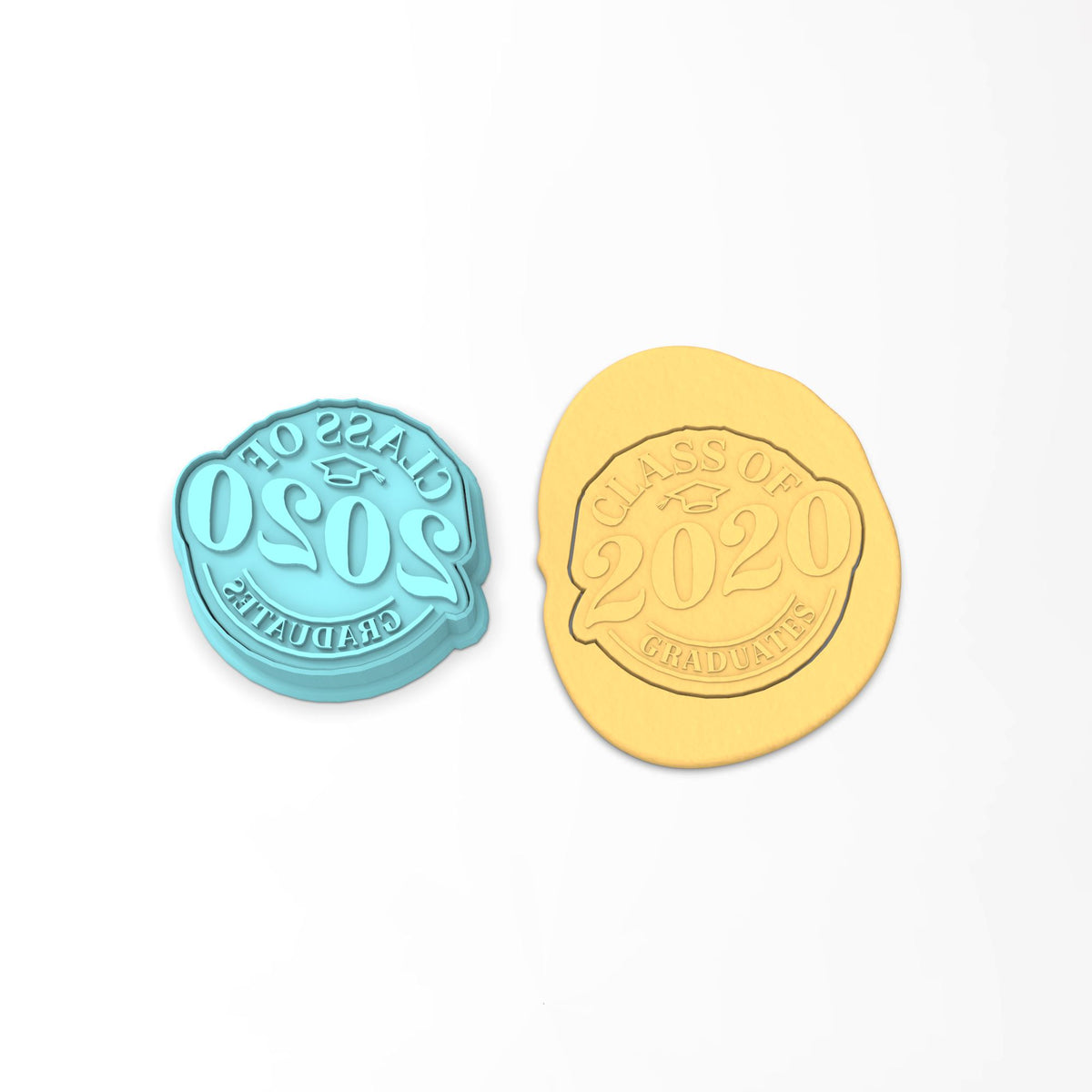 Class of 2020 Cookie Cutter | Stamp | Stencil #1
