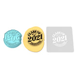 Class of 2021 Cookie Cutter | Stamp | Stencil #1