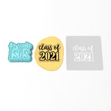 Class of 2021 Cookie Cutter | Stamp | Stencil #2