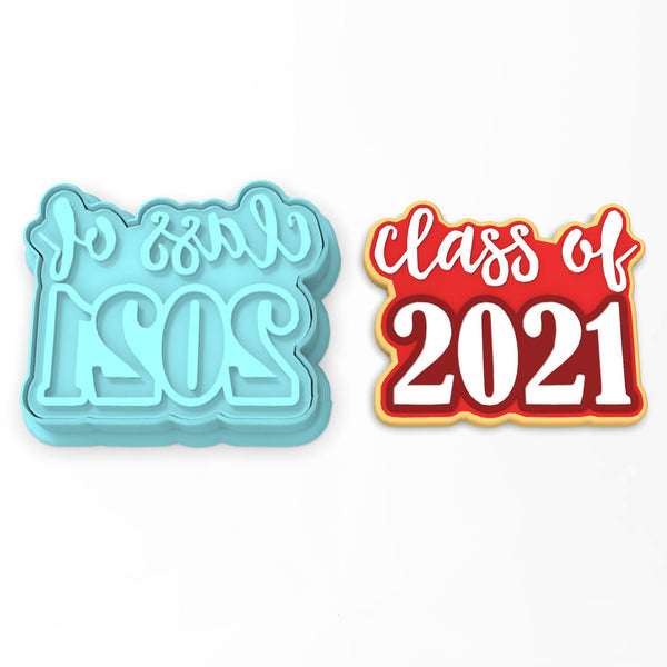Class of 2021 Cookie Cutter | Stamp | Stencil #2
