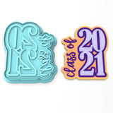 Class of 2021 Cookie Cutter | Stamp | Stencil #3