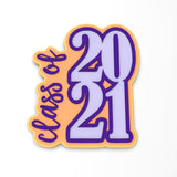 Class of 2021 Cookie Cutter | Stamp | Stencil #3