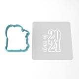 Class of 2021 Cookie Cutter | Stamp | Stencil #3