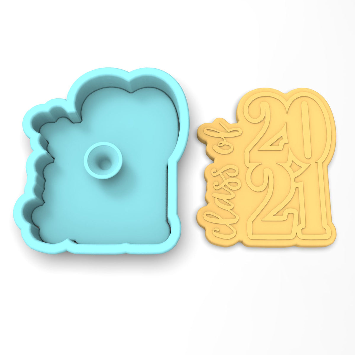 Class of 2021 Cookie Cutter | Stamp | Stencil #3