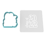 Class of 2022 Cookie Cutter | Stamp | Stencil #3