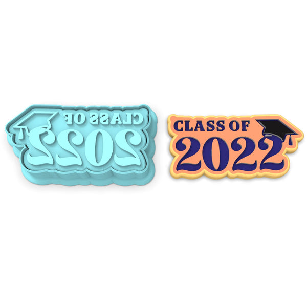 Class of 2022 Cookie Cutter | Stamp | Stencil #4