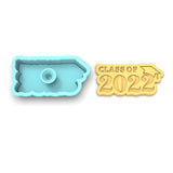 Class of 2022 Cookie Cutter | Stamp | Stencil #4