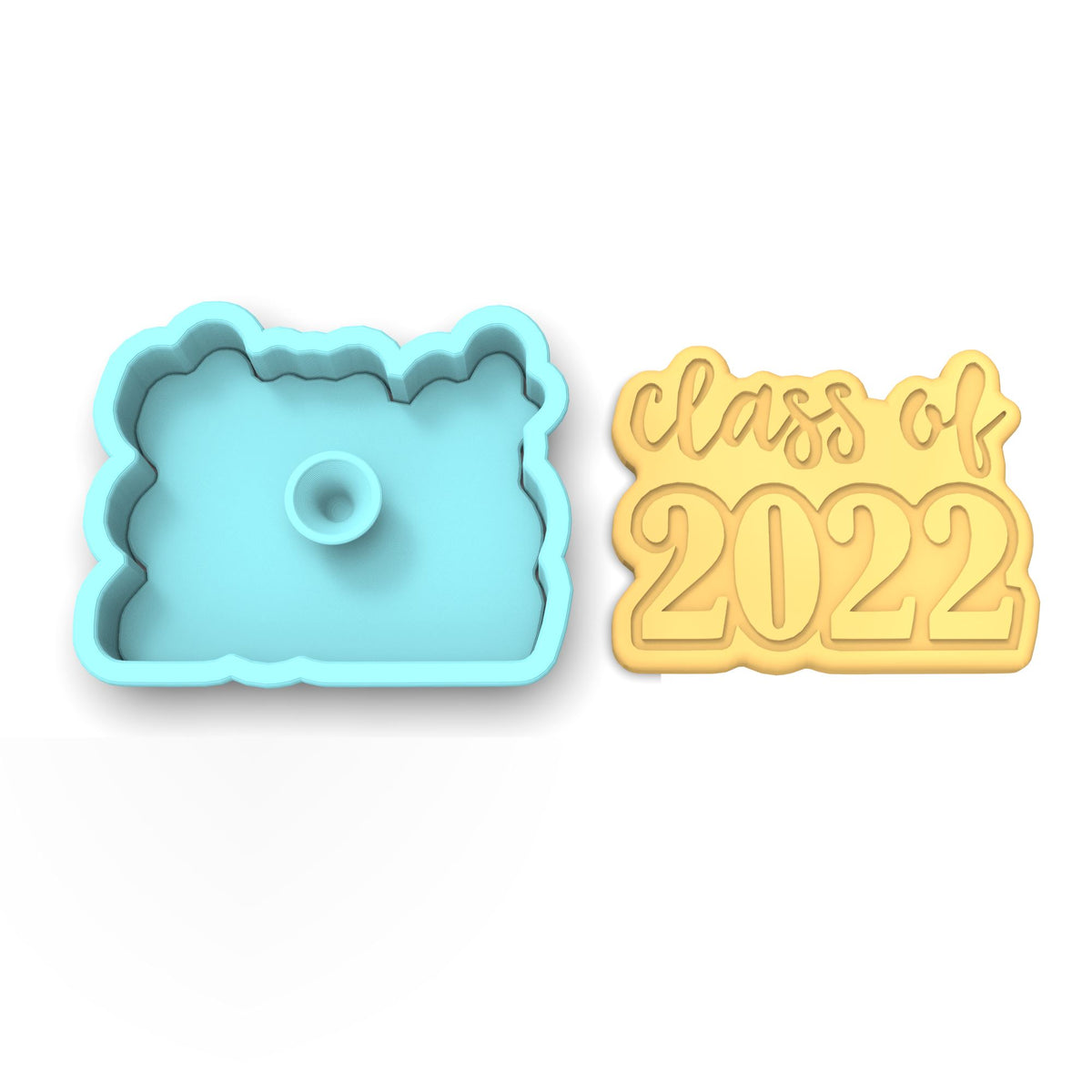 Class of 2022 Cookie Cutter | Stamp | Stencil #6
