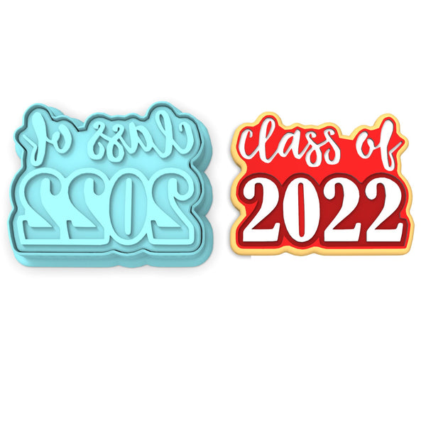 Class of 2022 Cookie Cutter | Stamp | Stencil #6