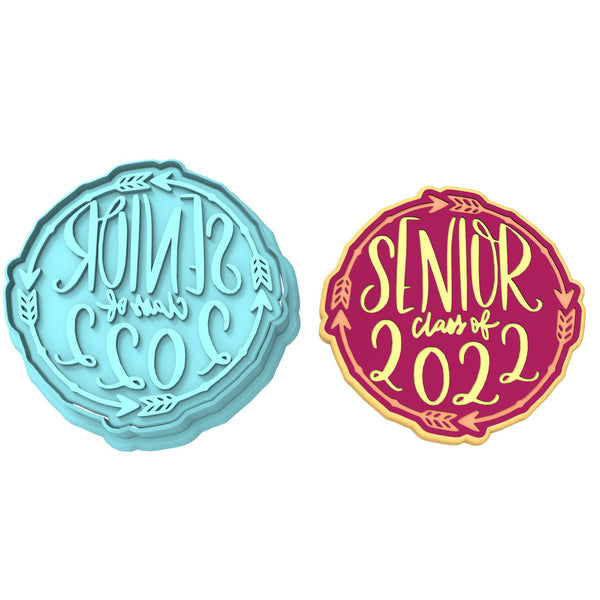 Class of 2022 Senior Cookie Cutter | Stamp | Stencil #2