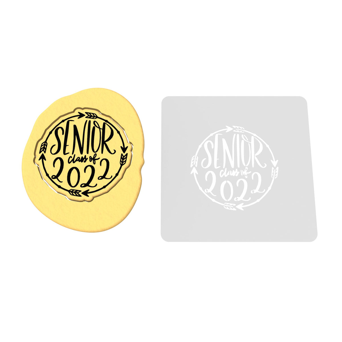 Class of 2022 Senior Cookie Cutter | Stamp | Stencil #2