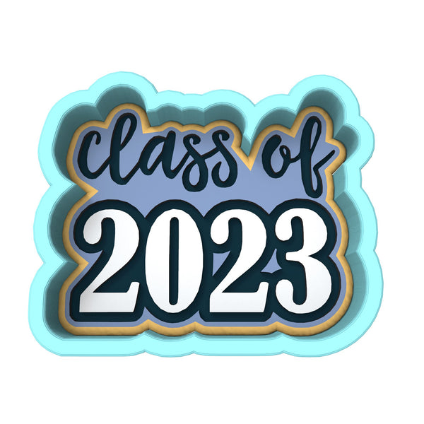Class of 2023 Cookie Cutter | Stamp | Stencil #A Wedding / Baby / V Day Cookie Cutter Lady 