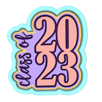 Class of 2023 Cookie Cutter | Stamp | Stencil #B Wedding / Baby / V Day Cookie Cutter Lady 