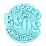 Class of 2023 Cookie Cutter | Stamp | Stencil #C Wedding / Baby / V Day Cookie Cutter Lady MINI - 2 Inches (5cm) Stamp ONLY 