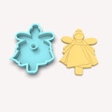 Classic Fairy Cookie Cutter | Stamp | Stencil
