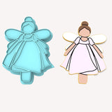 Classic Fairy Cookie Cutter | Stamp | Stencil