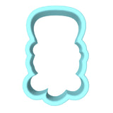 Clover Gnome Cookie Cutter | Stamp | Stencil #2 Cookie Cutter Lady MINI - 2 Inches (5cm) Cookie Cutter ONLY (Outline) 