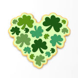 Clover Shamrock Heart Cookie Cutter | Stamp | Stencil