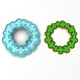 Clover Shamrock Wreath Cookie Cutter | Stamp | Stencil