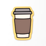 Coffee Cup Cookie Cutter | Stamp | Stencil #1 Plain Miscellaneous Cookie Cutter Lady 