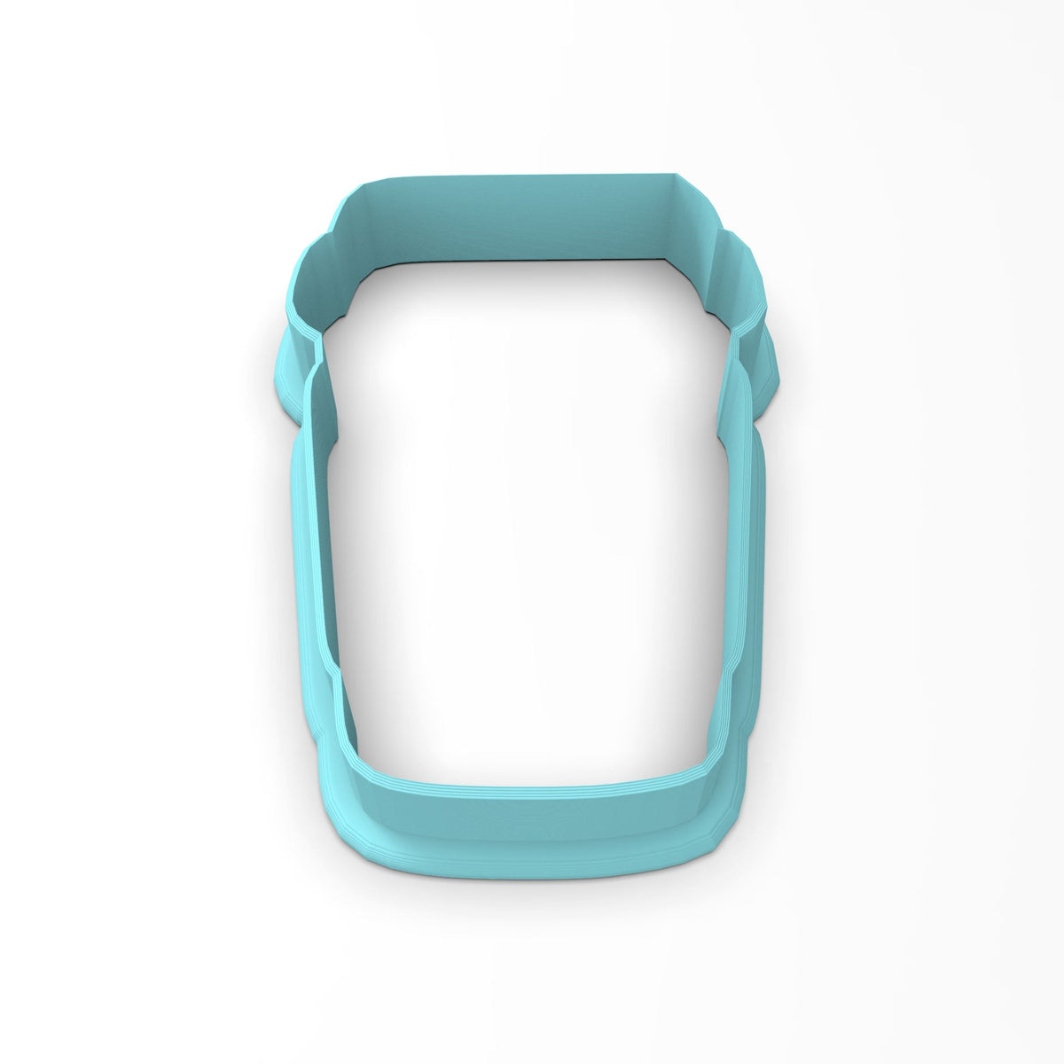 Coffee Cup Cookie Cutter | Stamp | Stencil #3 Heart Miscellaneous Cookie Cutter Lady 2 Inch Small Cupcake Cutter Only No