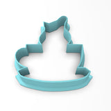 Coffee Cup Cookie Cutter | Stamp | Stencil #4 Steam Halloween / Fall Cookie Cutter Lady 2 Inch Small Cupcake Cutter Only No