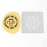 Coffee & Love Cookie Cutter | Stamp | Stencil #1