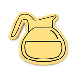 Coffee Pot Cookie Cutter | Stamp | Stencil #1