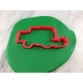Combine Harvester Cookie Cutter Outline - Comic Book / Vehicles