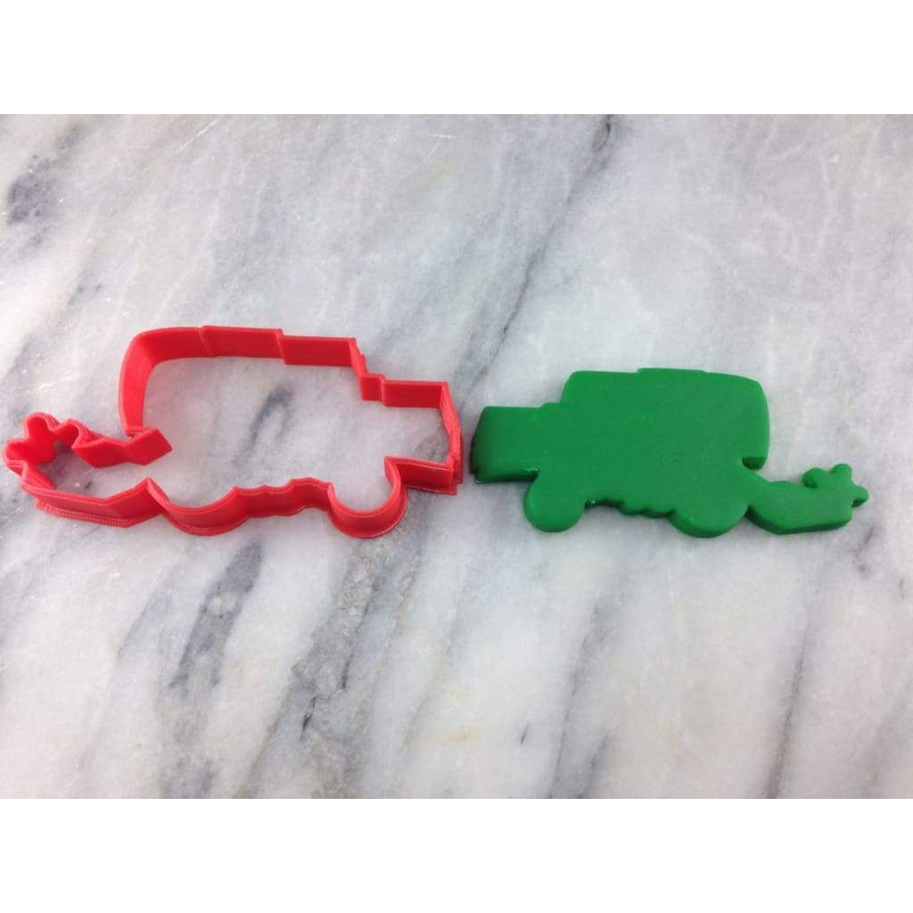 Combine Harvester Cookie Cutter Outline - Comic Book / Vehicles