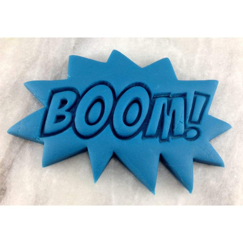 Comic Book BOOM Cookie Cutter Detailed Starburst