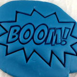Comic Book BOOM Cookie Cutter Detailed Starburst