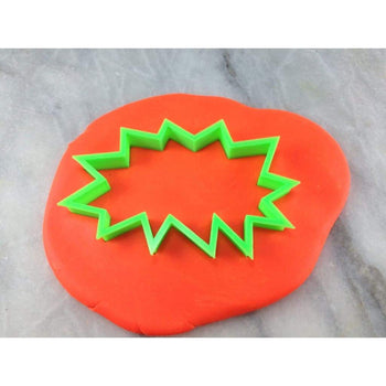 Comic Book BOOM Cookie Cutter Outline #2 Comic Book / Vehicles Cookie Cutter Lady 