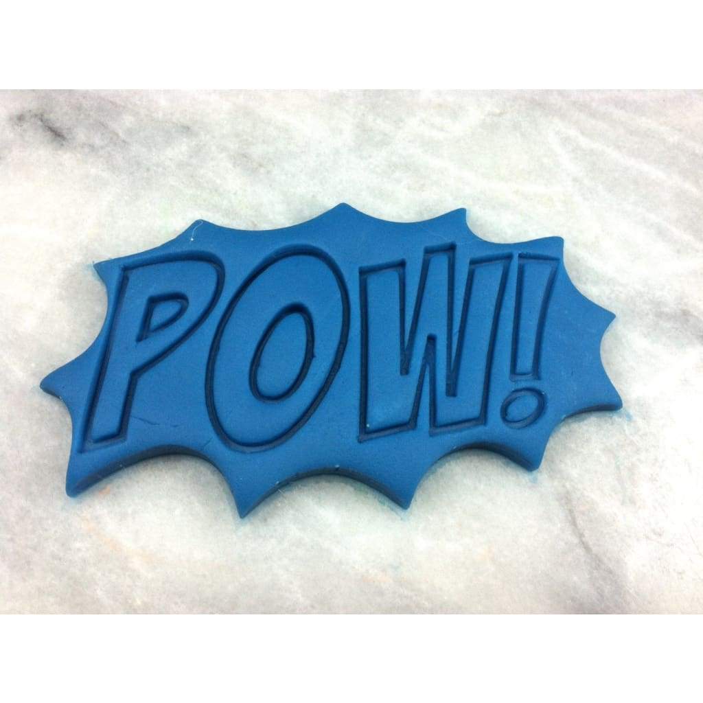 Comic Book Pow Cookie Cutter Detailed Starburst