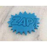 Comic Book ZAP Cookie Cutter Detailed