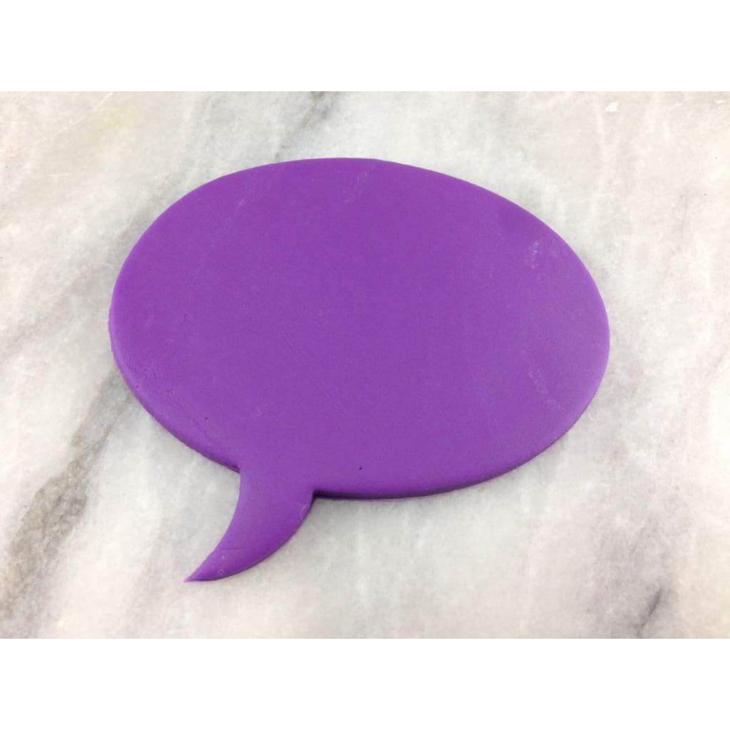 Comic Speech Bubble Cookie Cutter Outline #2 - Comic Book / Vehicles