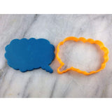 Comic Speech Bubble Cookie Cutter Outline #3 - Comic Book / Vehicles