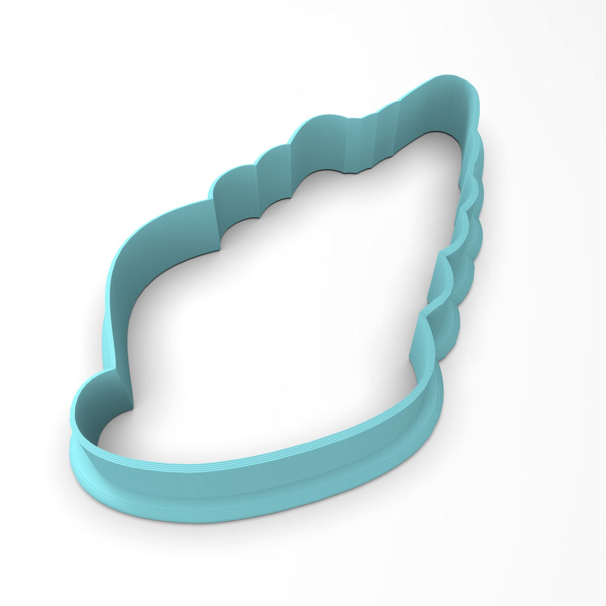 Conch Cookie Cutter | Stamp | Stencil #1