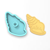 Conch Cookie Cutter | Stamp | Stencil #1
