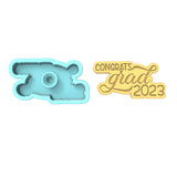 Congrats Grad Class of 2023 Cookie Cutter | Stamp | Stencil Wedding / Baby / V Day Cookie Cutter Lady 